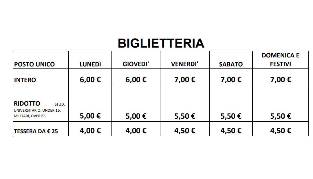 biglietteria